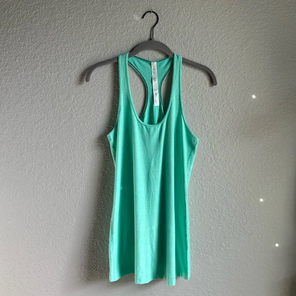 💚Lululemon Teal Green Cool Racerback Tank Top - Image 6