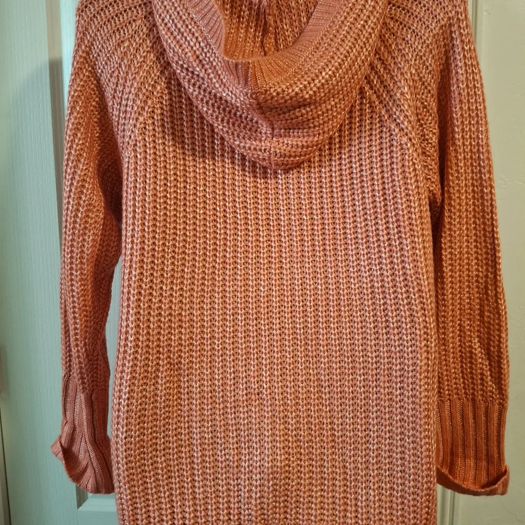 Torrid Sz 2 Women's Pink Hooded Sweater - Image 11