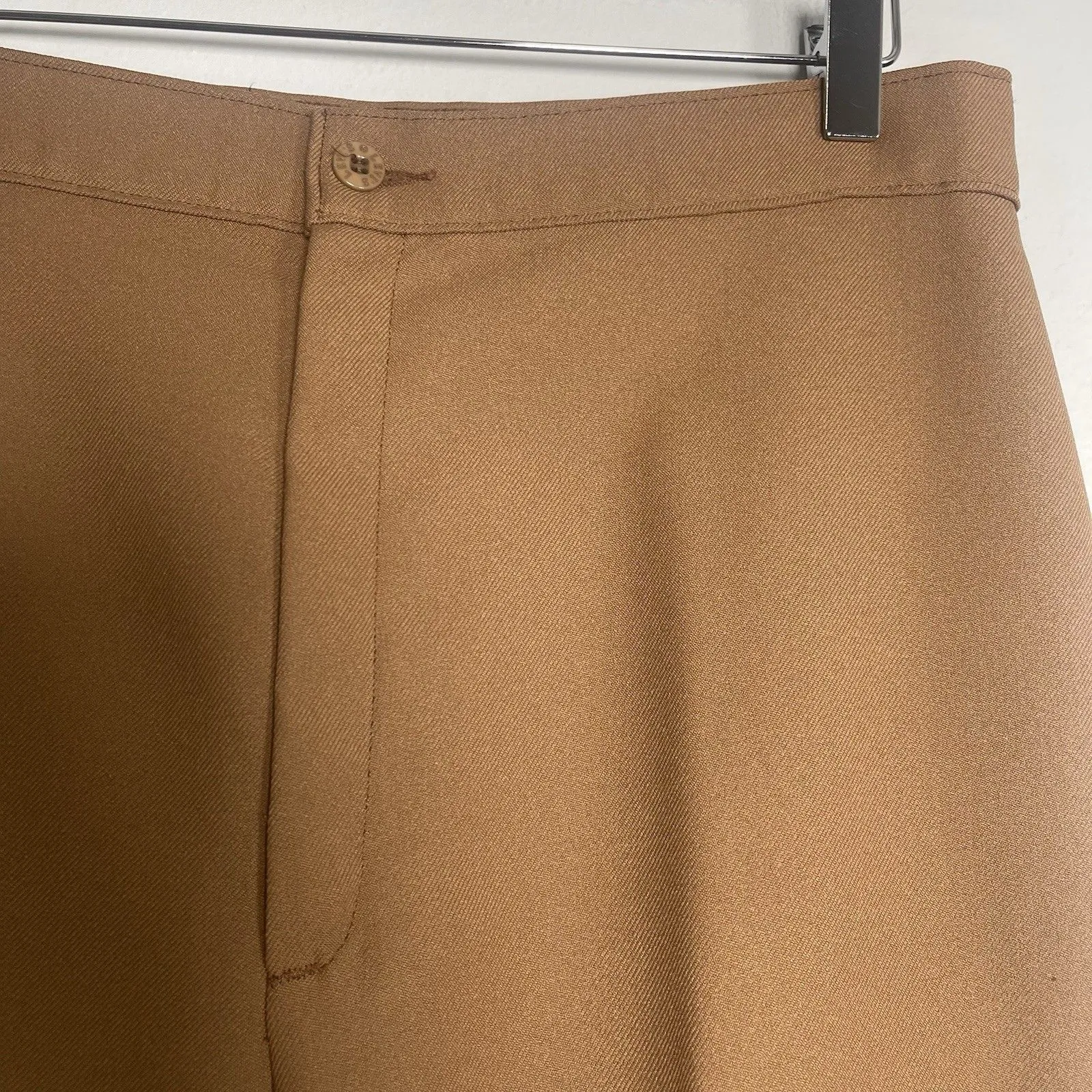 LEVI STRAUSS & CO. Vintage 1970s Women’s Pants Size 18 Brown Bend Over 70s Retro - Image 2