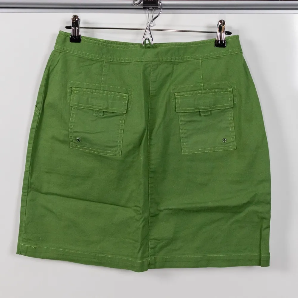 LL Bean Green Petite Skirt - Image 2