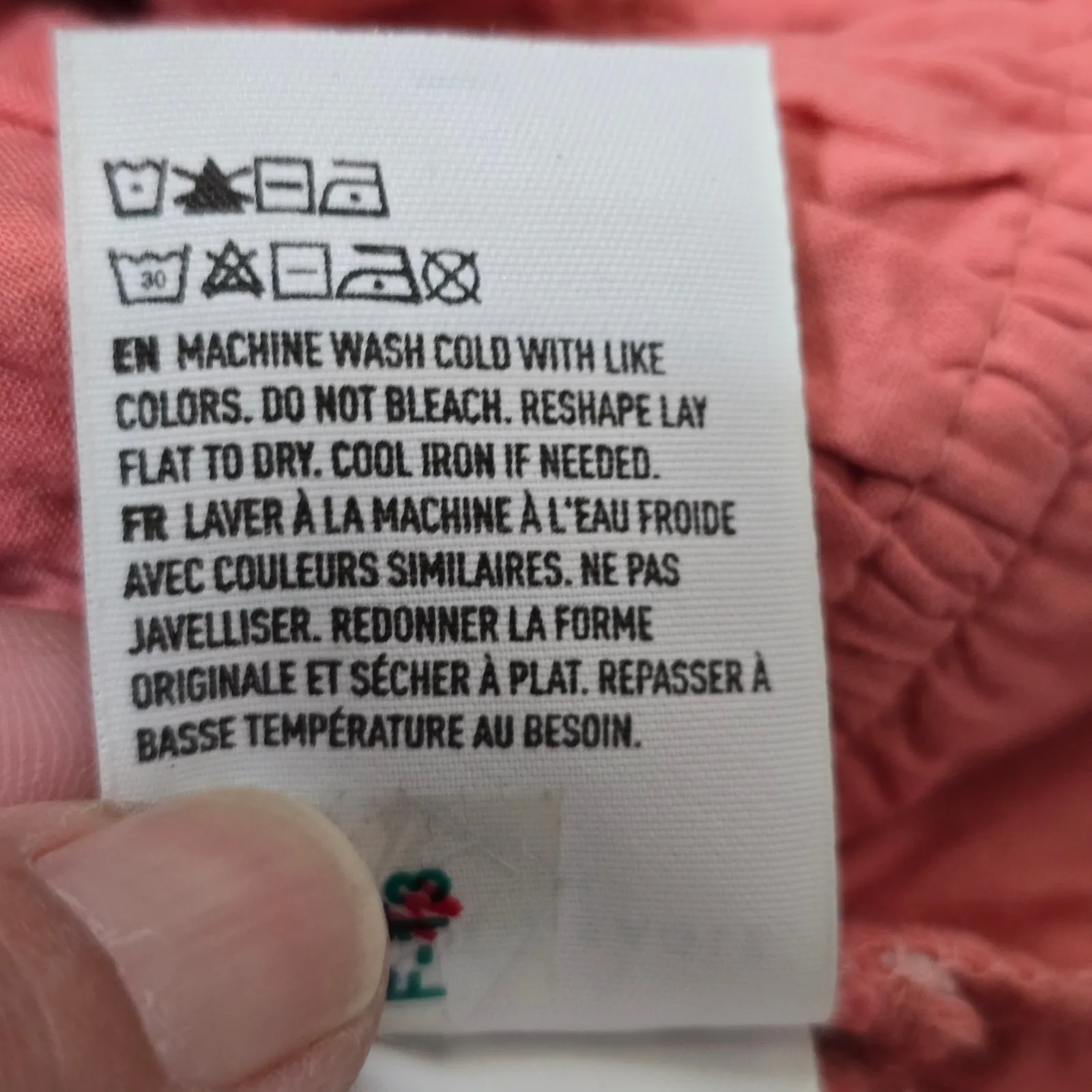 American Eagle Women's Pink Peplum Tube Top Button Front Size Large - Image 9