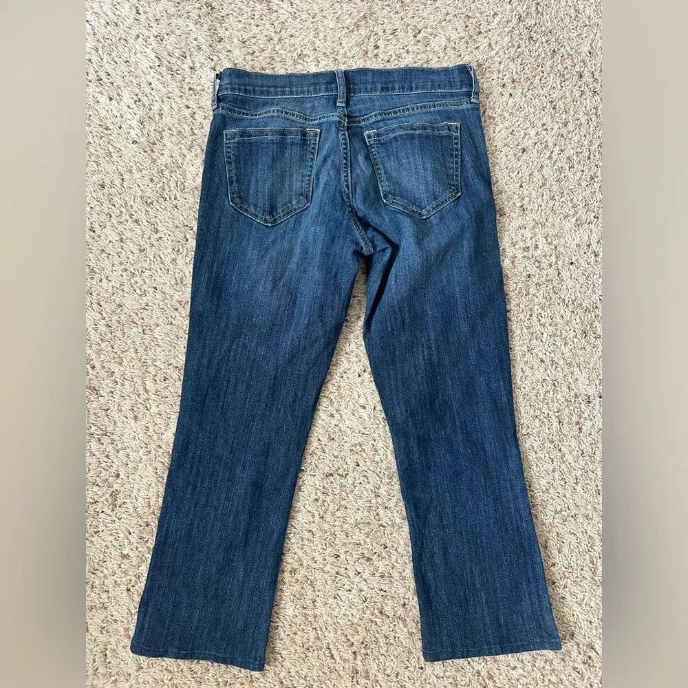 Old Navy Women's Size 4 L Jeans Diva Crop Medium Wash  Blue Denim Low Rise Y2K - Image 5