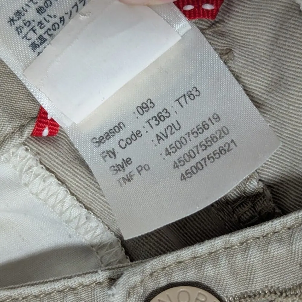 Vintage Y2K The North Face Libra Cargo Pants Low Rise Wide Leg Tan Beige Gorp - Image 6