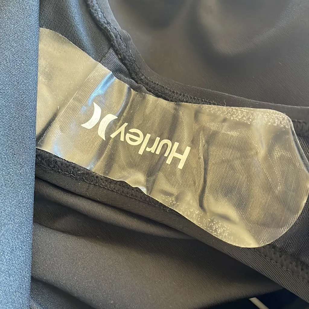 NWT HURLEY TWO PIECE BLACK SWIMSUIT PLUS SIZE 2X Tummy Control - Image 7