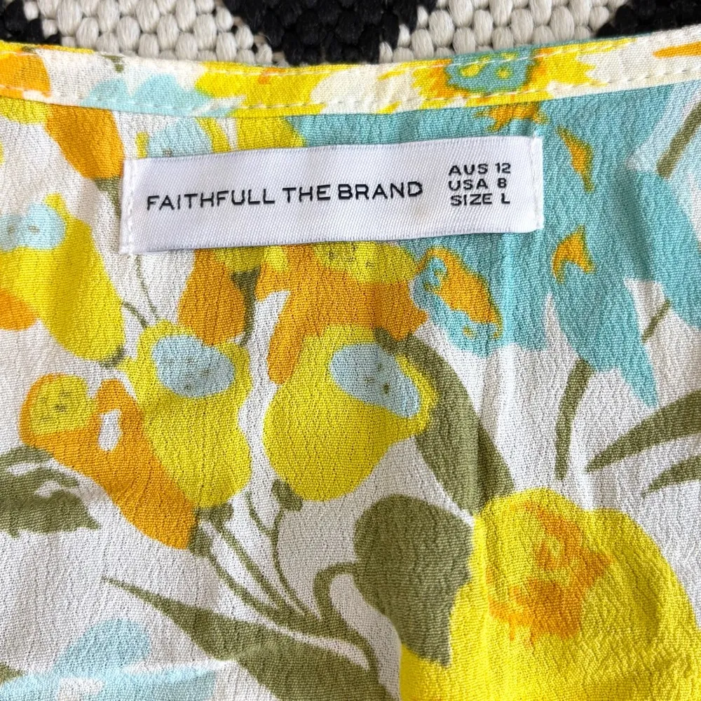 Faithfull The Brand Margherita Mini Dress in Annina Floral Size 8/Large - Image 12