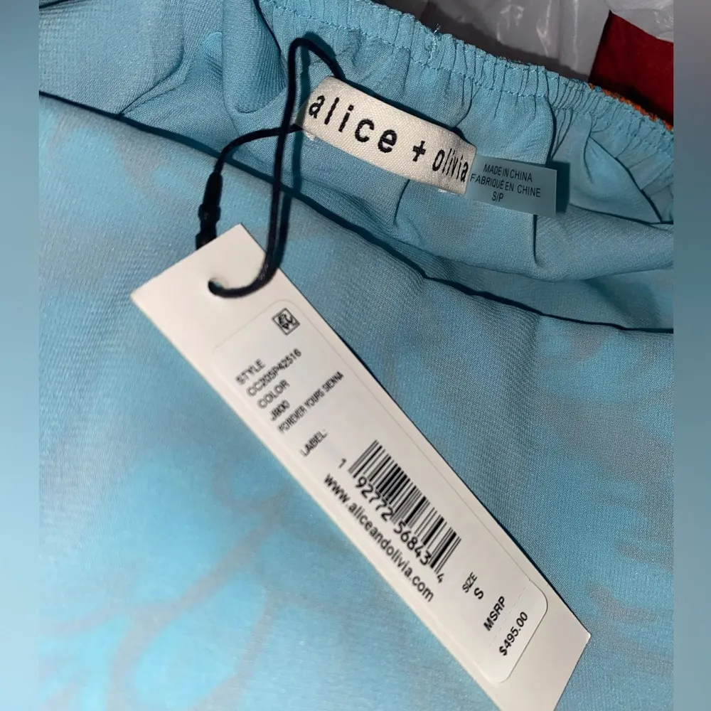 Alice + Olivia Rowen Tiered Babydoll Dress NWT - Image 4