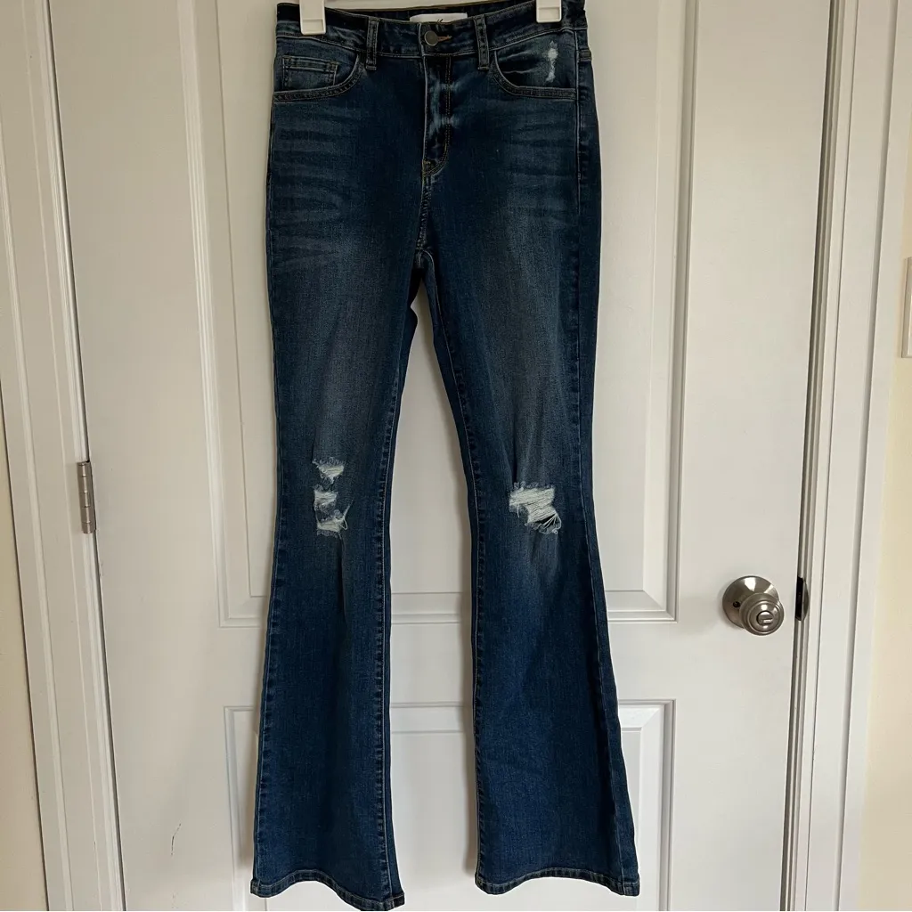 Kancan distressed flare jeans Size undefined - Image 2