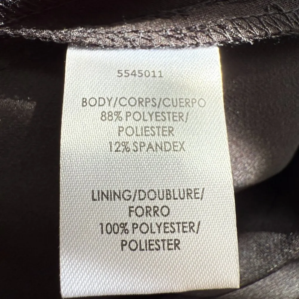 Kay Unger Davina Walk Thru Jumpsuit Women's 6 Black Formal Cocktail Party NWT - Image 16