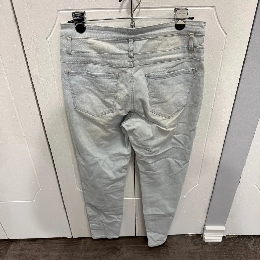 Refuge Light Wash High Waisted Skinny Jeans - Image 2