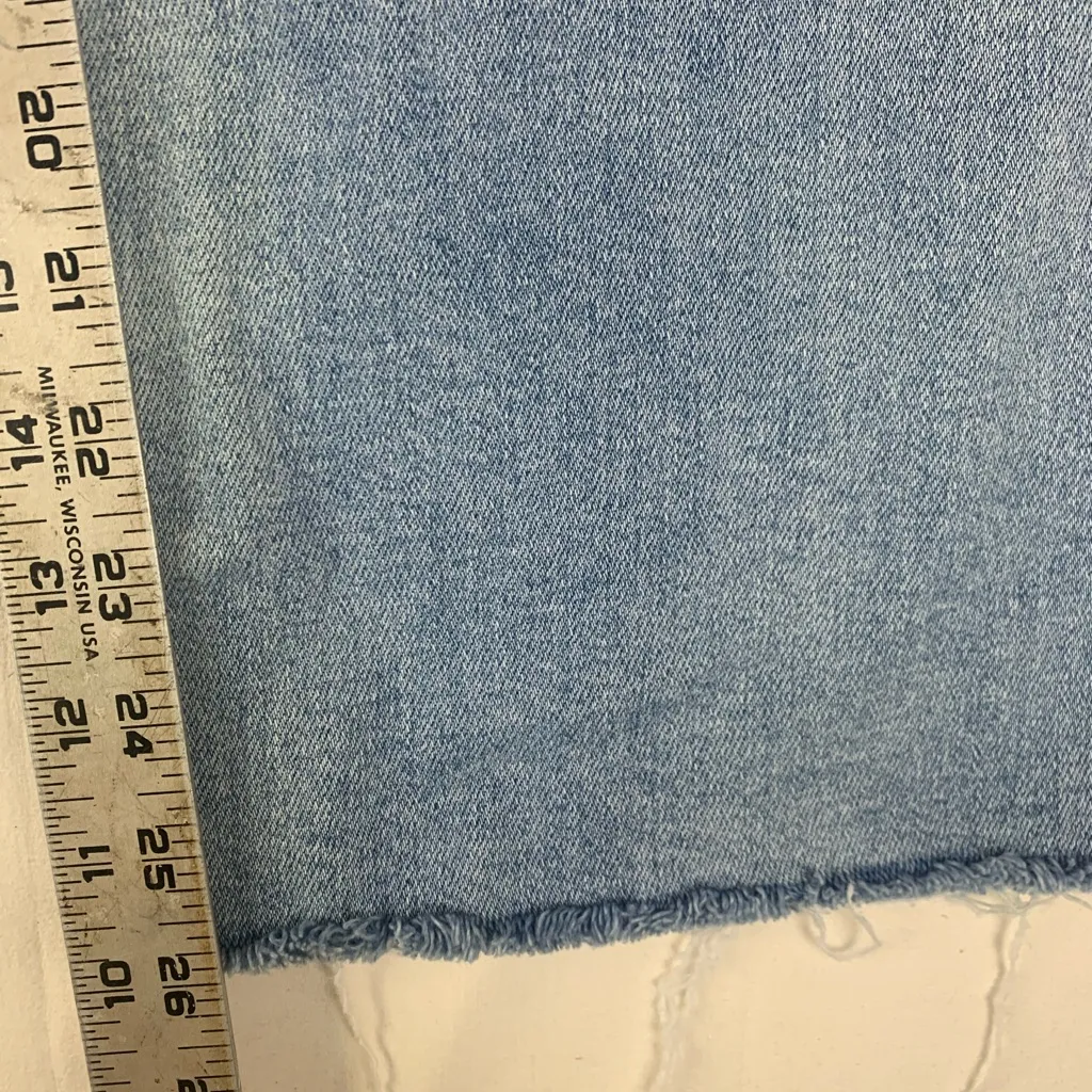 Hidden size 30 flat pocket crop flare jeans light wash denim casual Los Angeles - Image 9