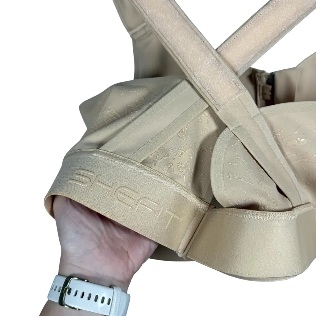 NWOT SHEFIT Women’s Flex Medium Impact Sports Bra Nude 6XL Tan Size undefined - Image 7
