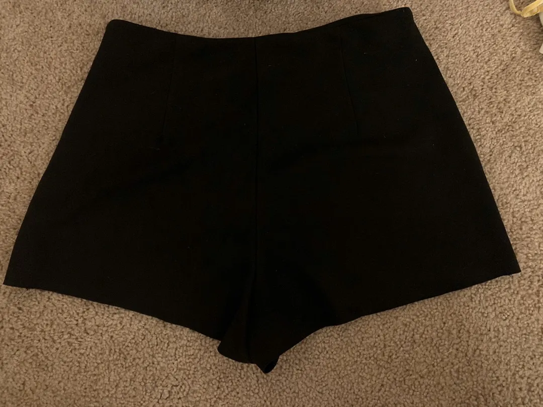 Dress Forum Suede Envelope Skort - Image 2