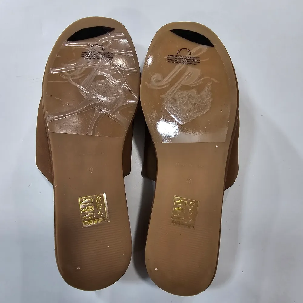 Free People Harbor Platform in Tan - Image 7