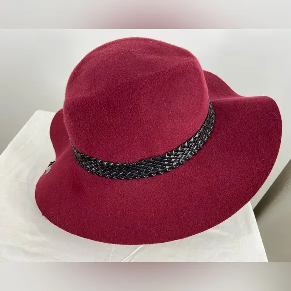 Peter Grimm NWT,  Burgundy Joni‎ Felt Hat - Image 5