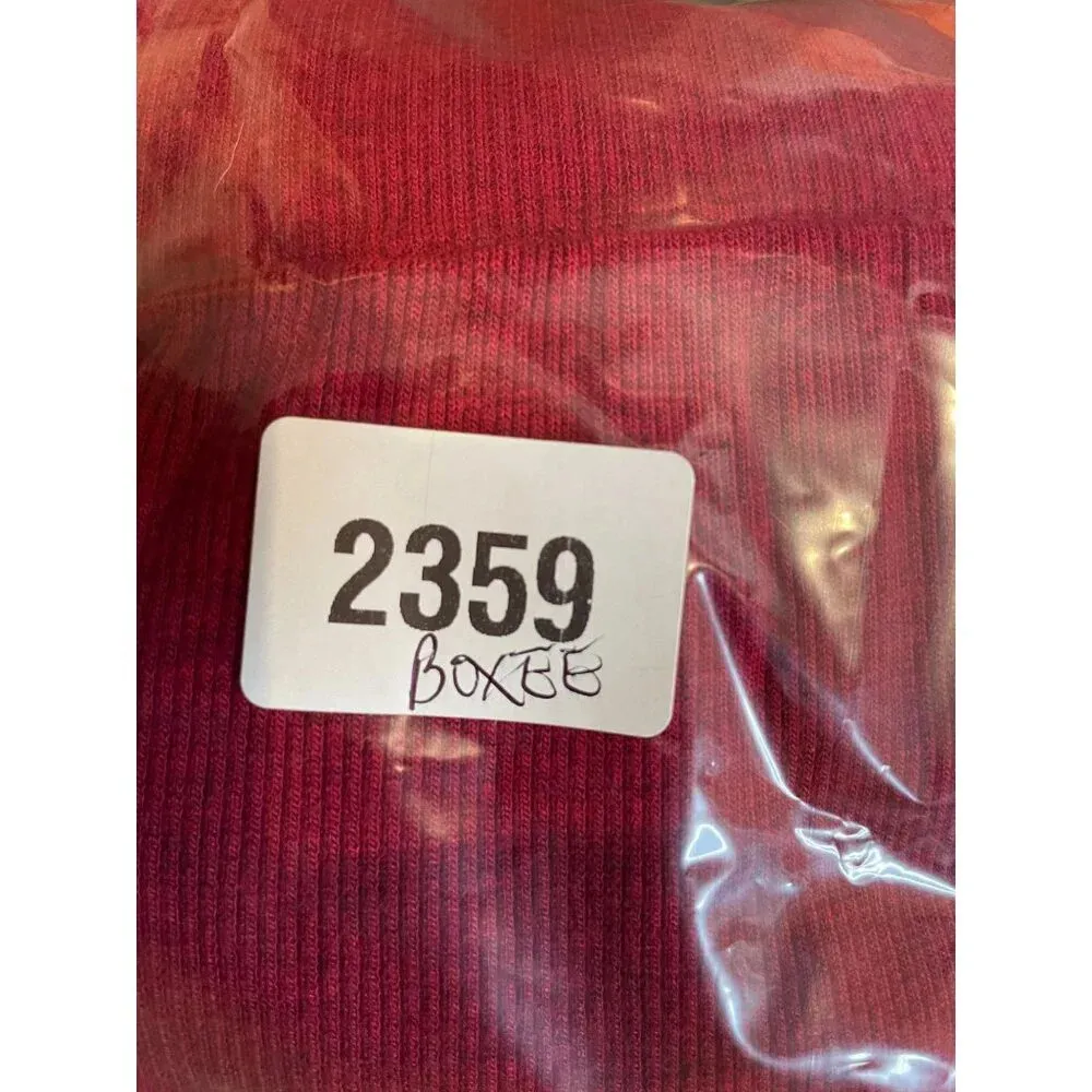 Knox Rose‎ Burgundy Short Sleeve V Neck Top Shirt Lace Large Boho Cottagecore - Image 9