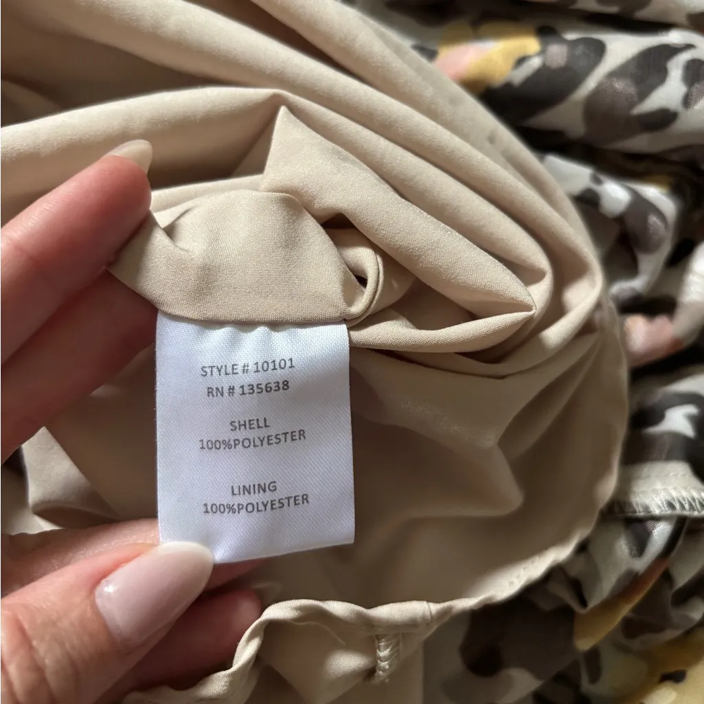 Slate & Willow Leopard Printed Dress Size M - Image 11