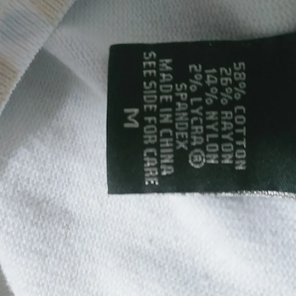 Eddie Bauer M Creme White Cardigan Sweater - Image 7