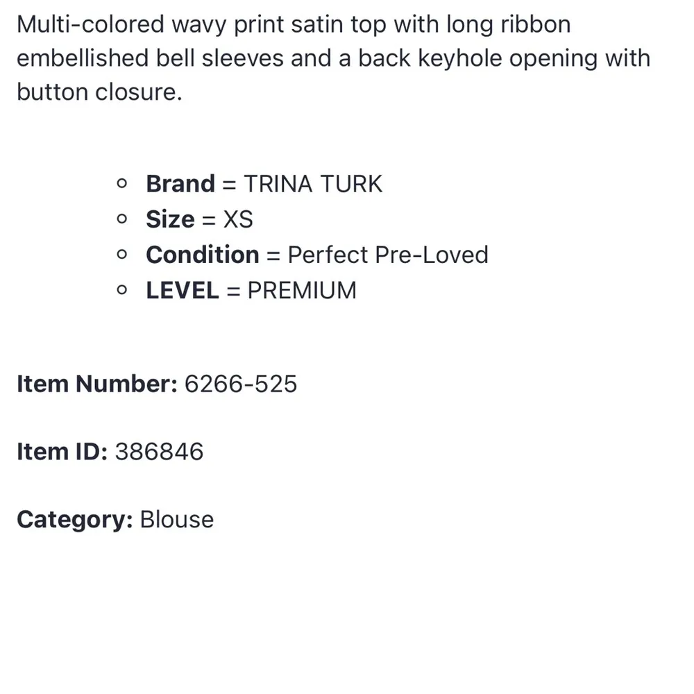 TRINA TURK Multi-colored Wavy Pattern Top - Image 9