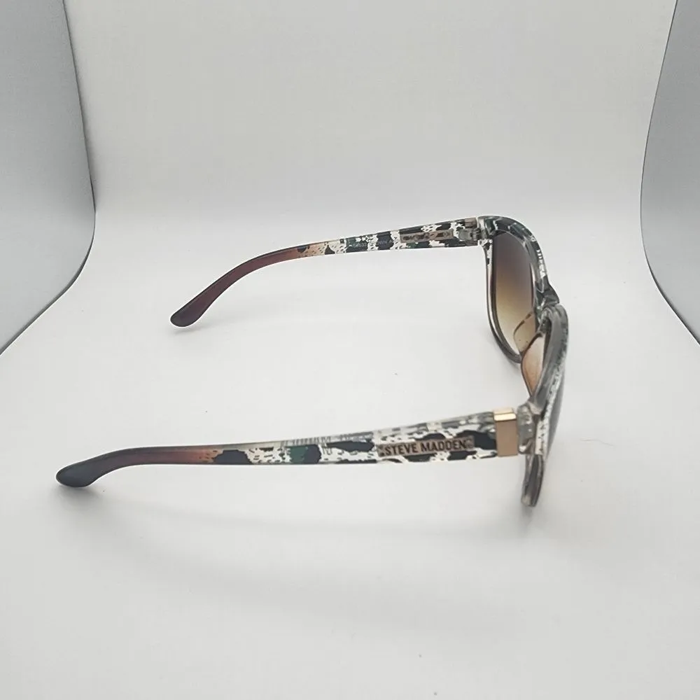 Steve Madden Brown & Animal Print Sunglasses - Image 10