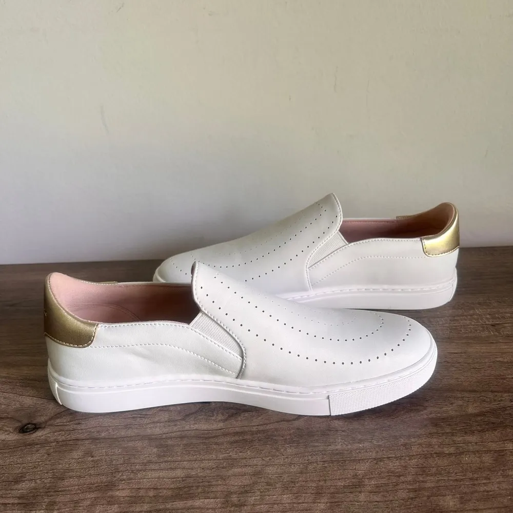 Kate Spade Women’s Azores Perforated Leather Slip On Shoe Size 9 #265 - Image 6