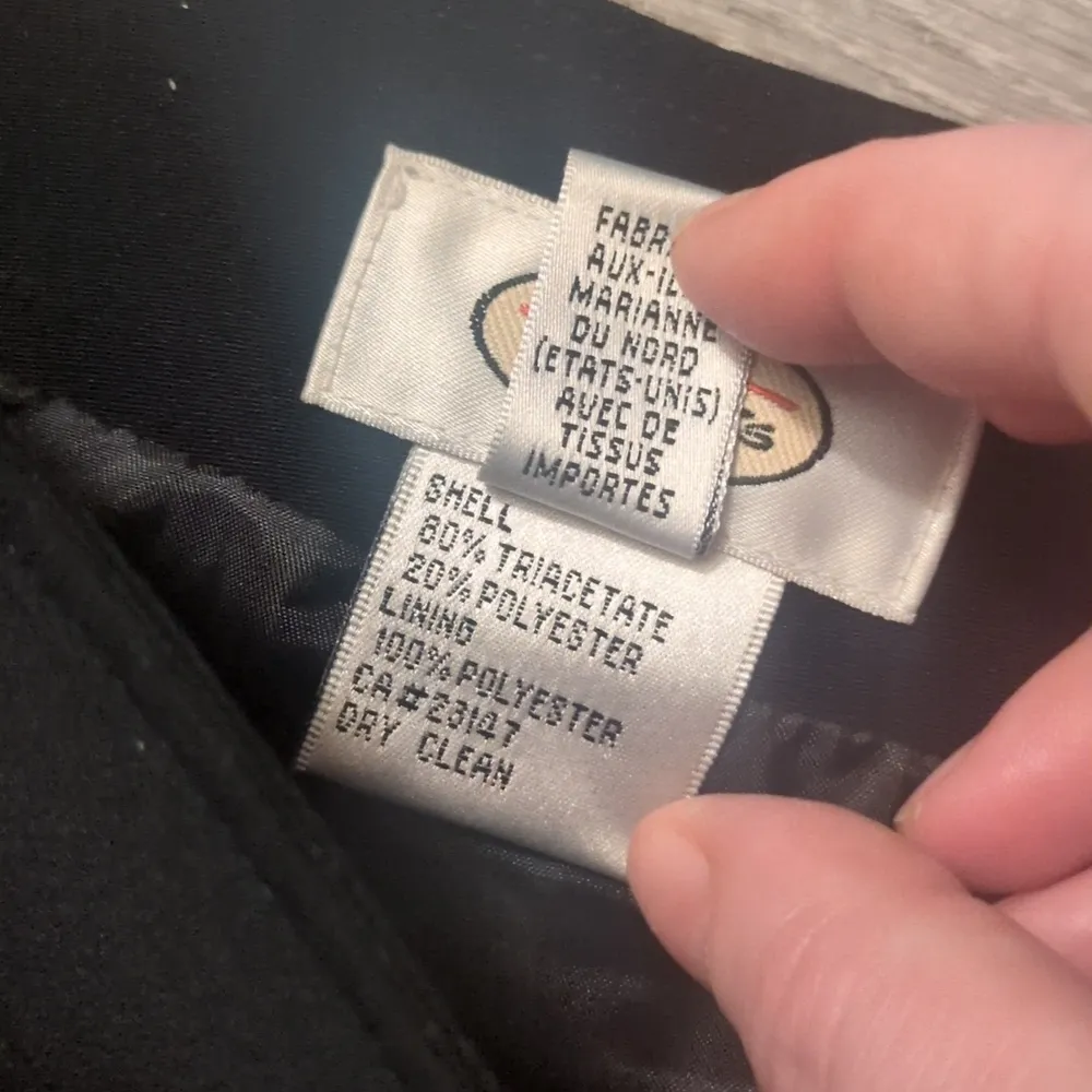 Talbots Black Dual Lined Pencil Skirt Size 6 - Image 5