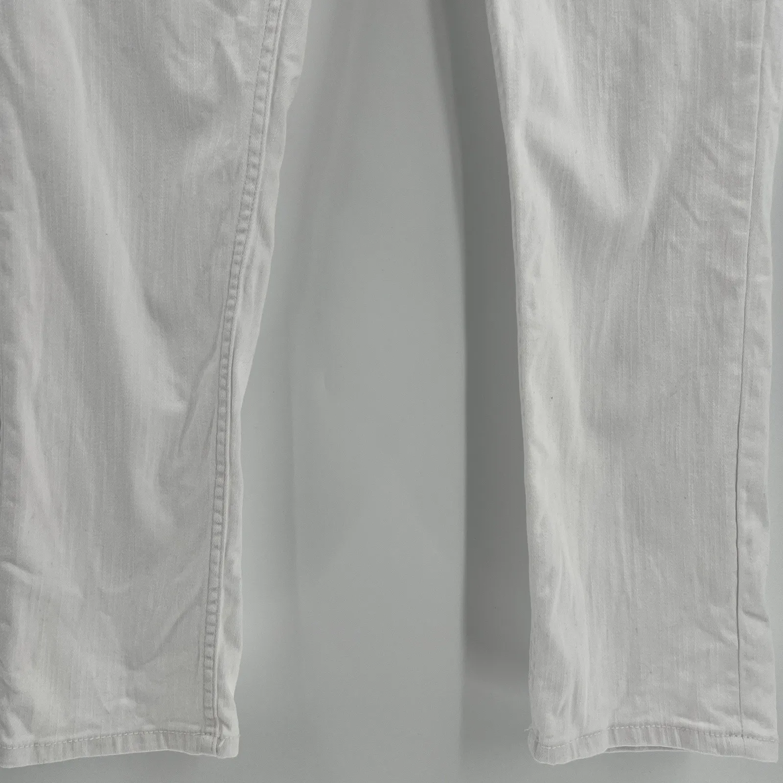 Dear John Denim Blaire High Rise Ankle Slim Straight Jeans Women's Size 28 White - Image 5