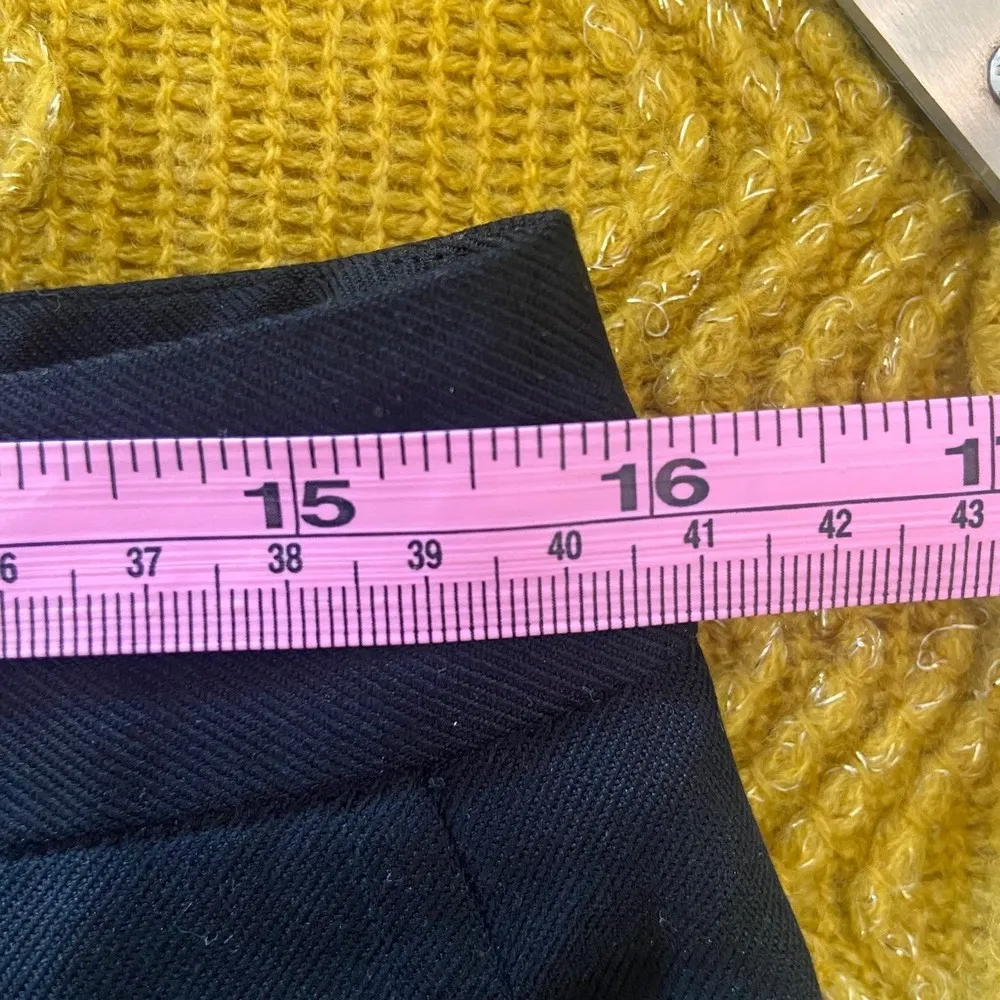 Ralph Lauren Silk Everyday Essential Black Trouser Slacks Sz 10 - Image 7