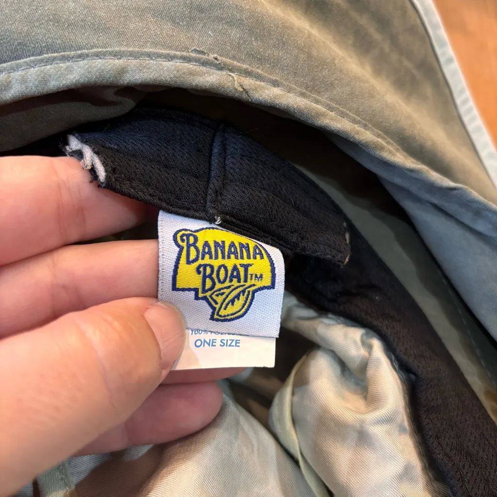 Banana Boat womens fishing hiking outdoors sun bucket hat tan OS - Image 6