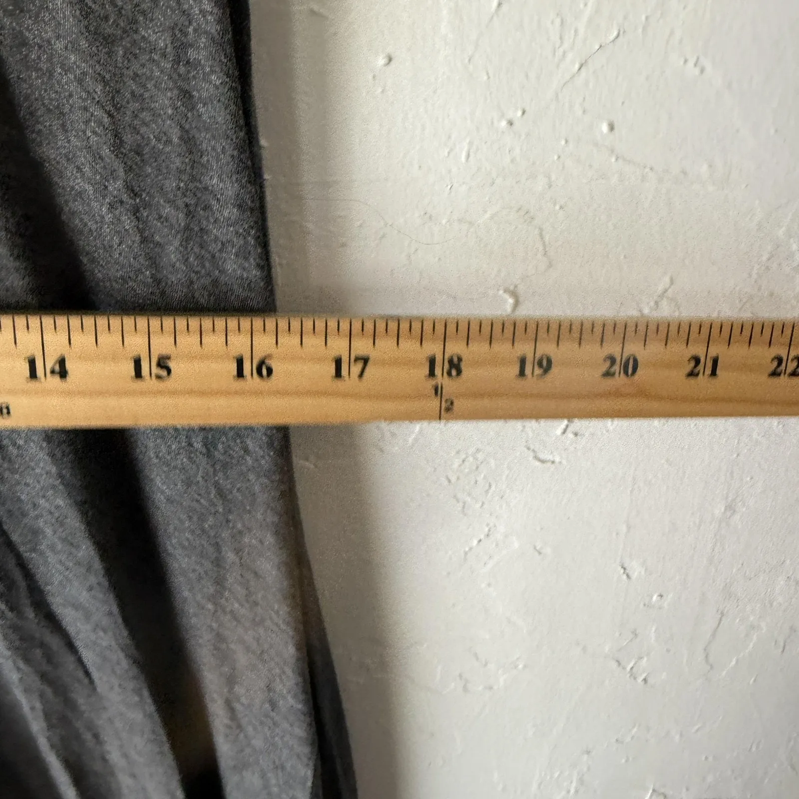 Canari Dress Y2k Medium Gray‎ Black Handkerchief Hem USA Rayon Festival Artsy Gray - Image 9