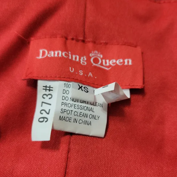 Dancing Queen Dress Size XS Mermaid Gown Evening Dress Prom Dress Gown With Flaw - Image 11