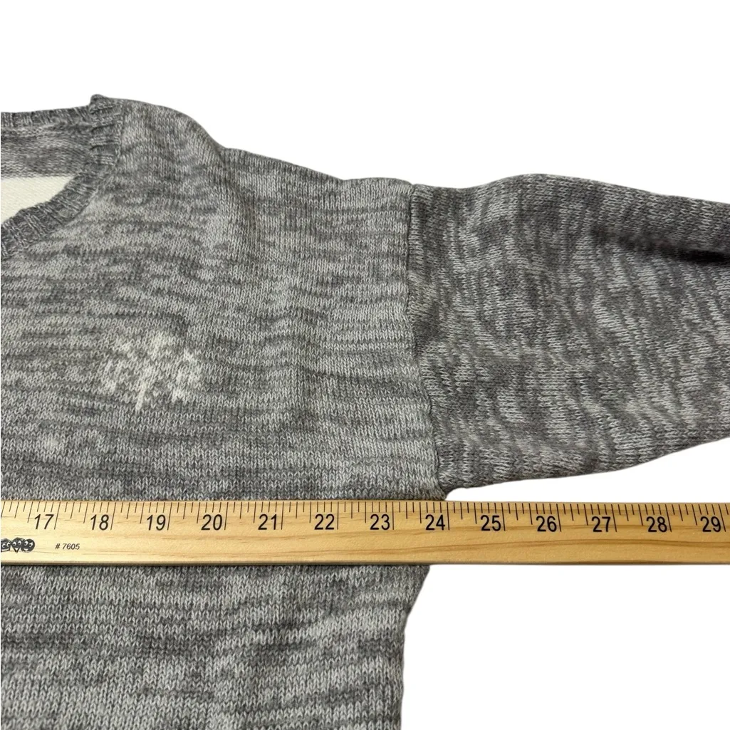 United States Sweaters Gray Festive Snowman Sweater - Image 5