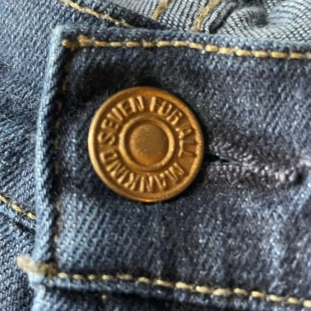 7 for All Mankind Midrise Roxanne Classic Blue Women's Jeans - Image 5