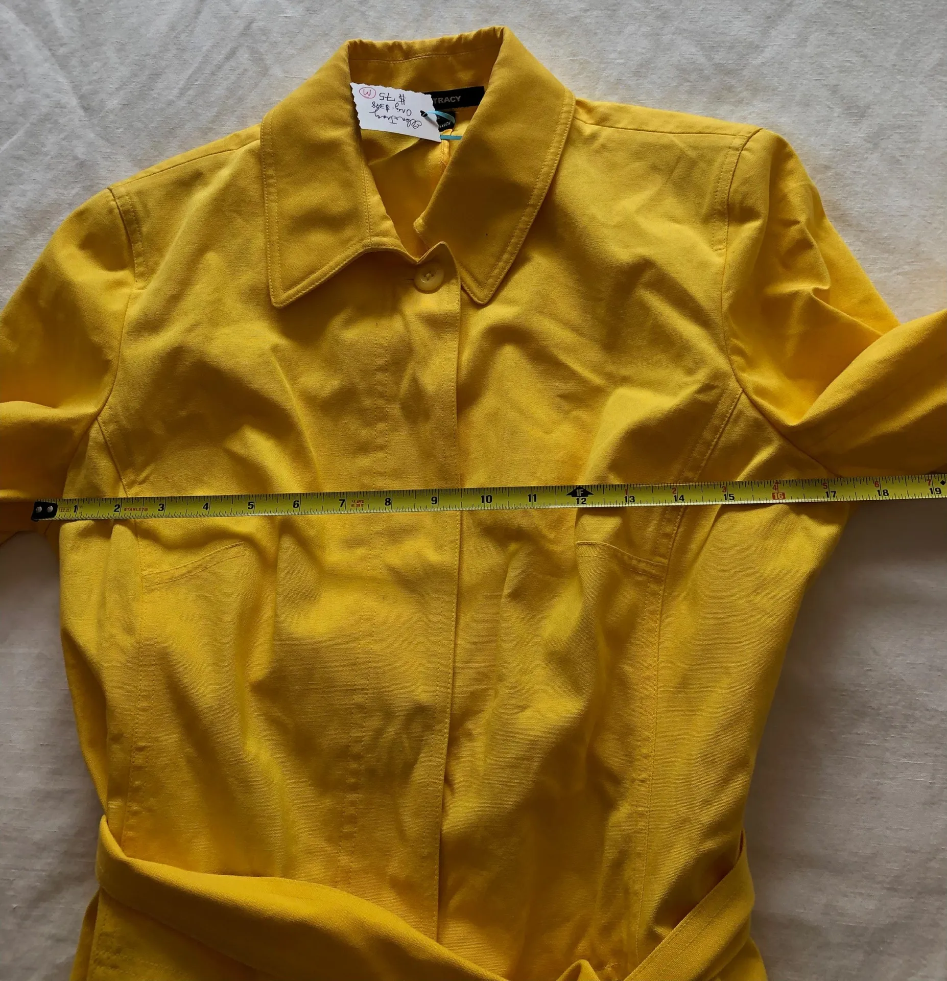 Ellen Tracy belted sunshine coat, 12 - Image 5