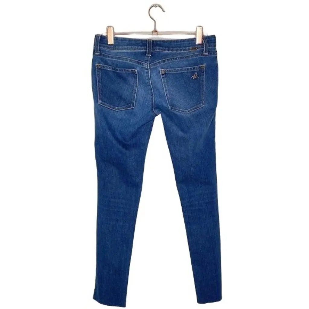 DL1961 Emma Legging Skinny Jean Size 26 Panama Stretch Denim Frayed Hem - Image 4