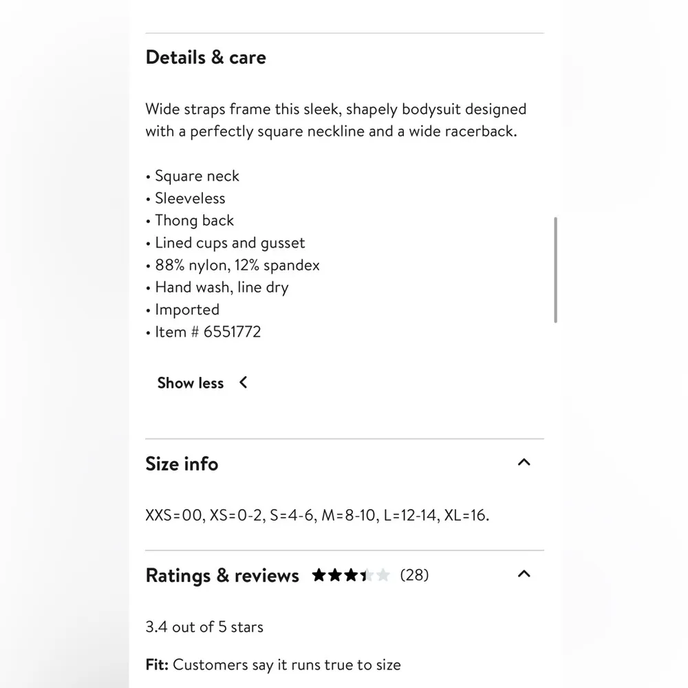Free People • Intimately FP • She’s So Sleek Bodysuit - Image 4