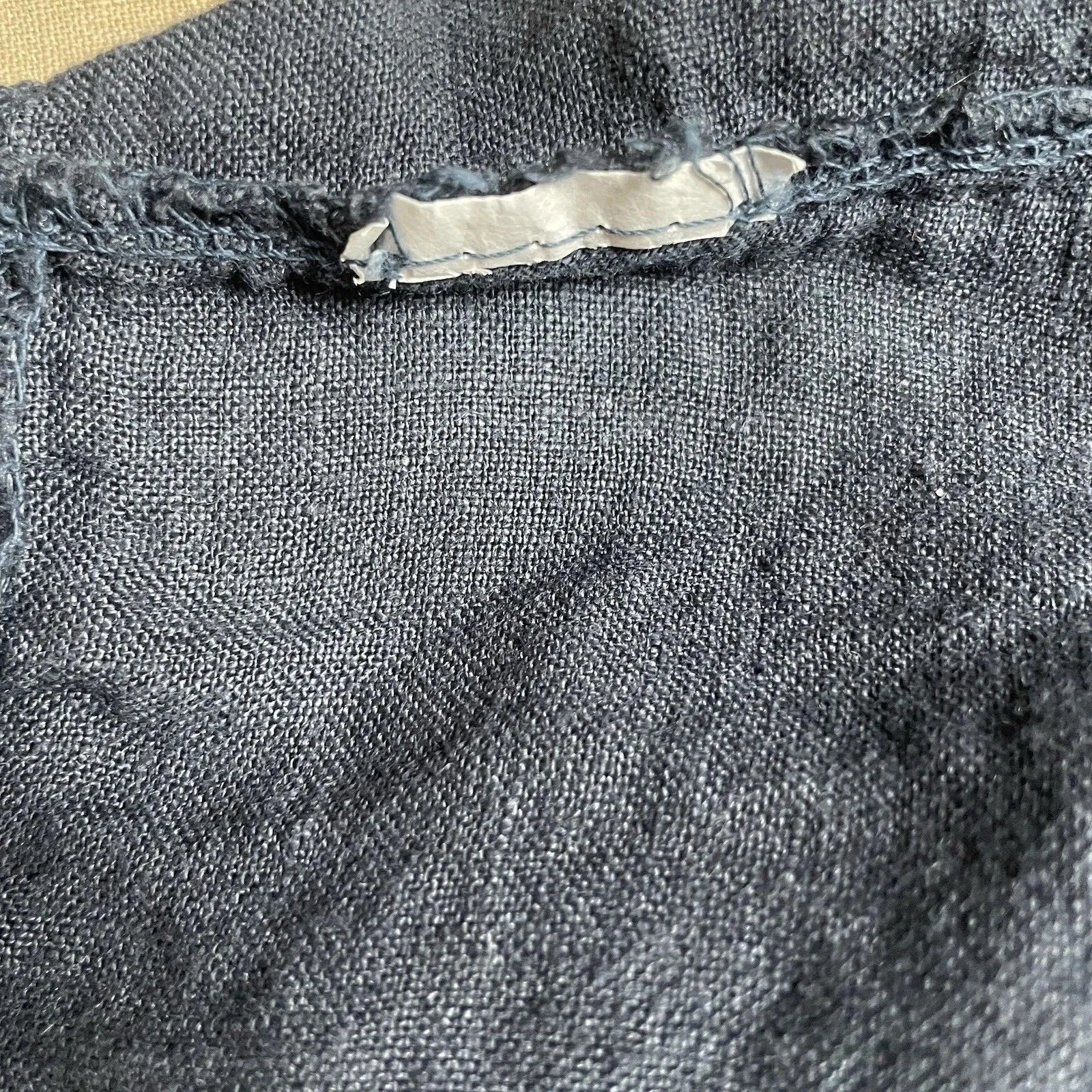 Eileen Fisher Tunic Shirt Womens XS Blue Linen Button Lagenlook Minimalist Top - Image 16