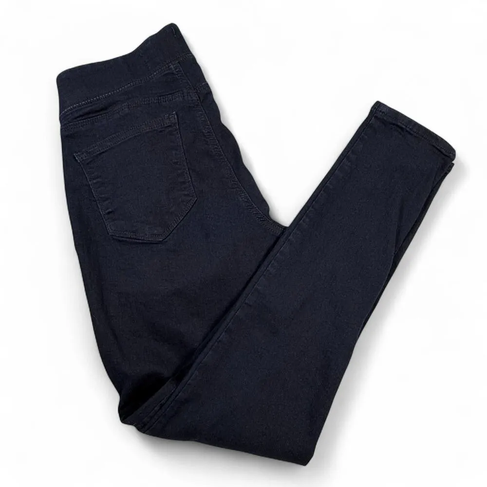 Old Navy Rockstar Mid Rise Indigo Rinse Jeggings Dark Denim Skinny Women 10 - Image 5