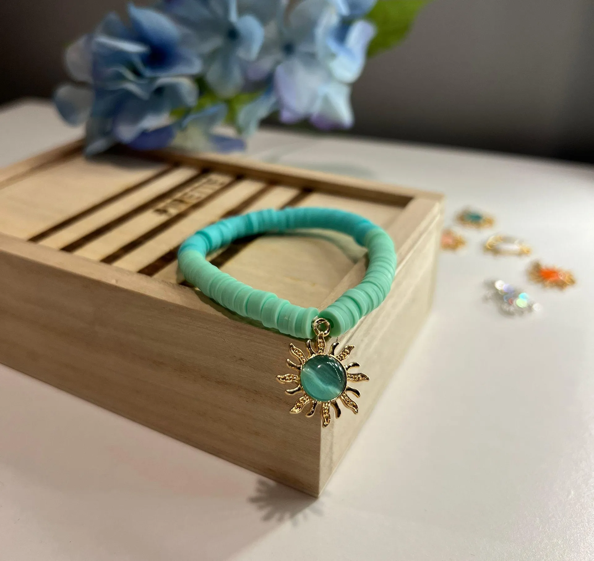 Handmade Unique Charmed Bracelet - Image 2