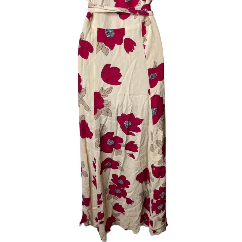 Privacy Please Plaza Kimono Poppy Wrap Maxi Dress sz S - Image 7