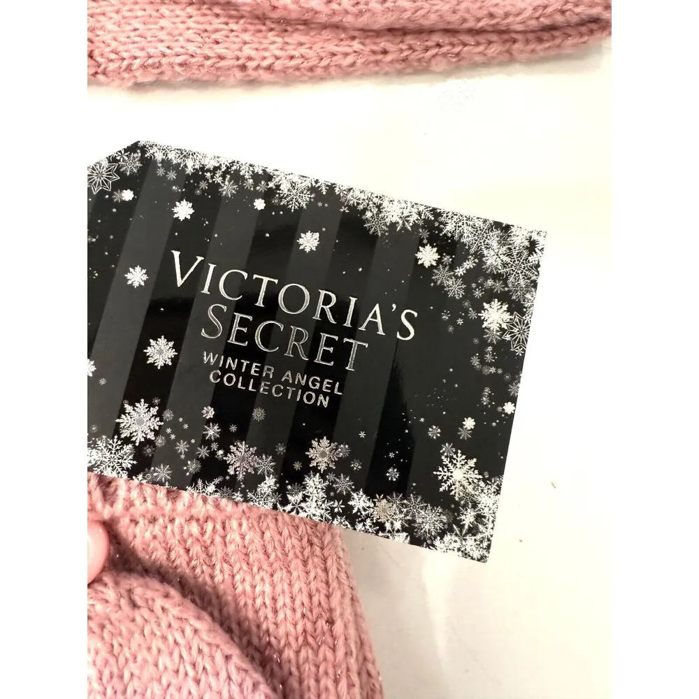 Victoria's Secret Winter Angel Collection Snowflake Sparkle Head Wrap + Gloves - Image 2