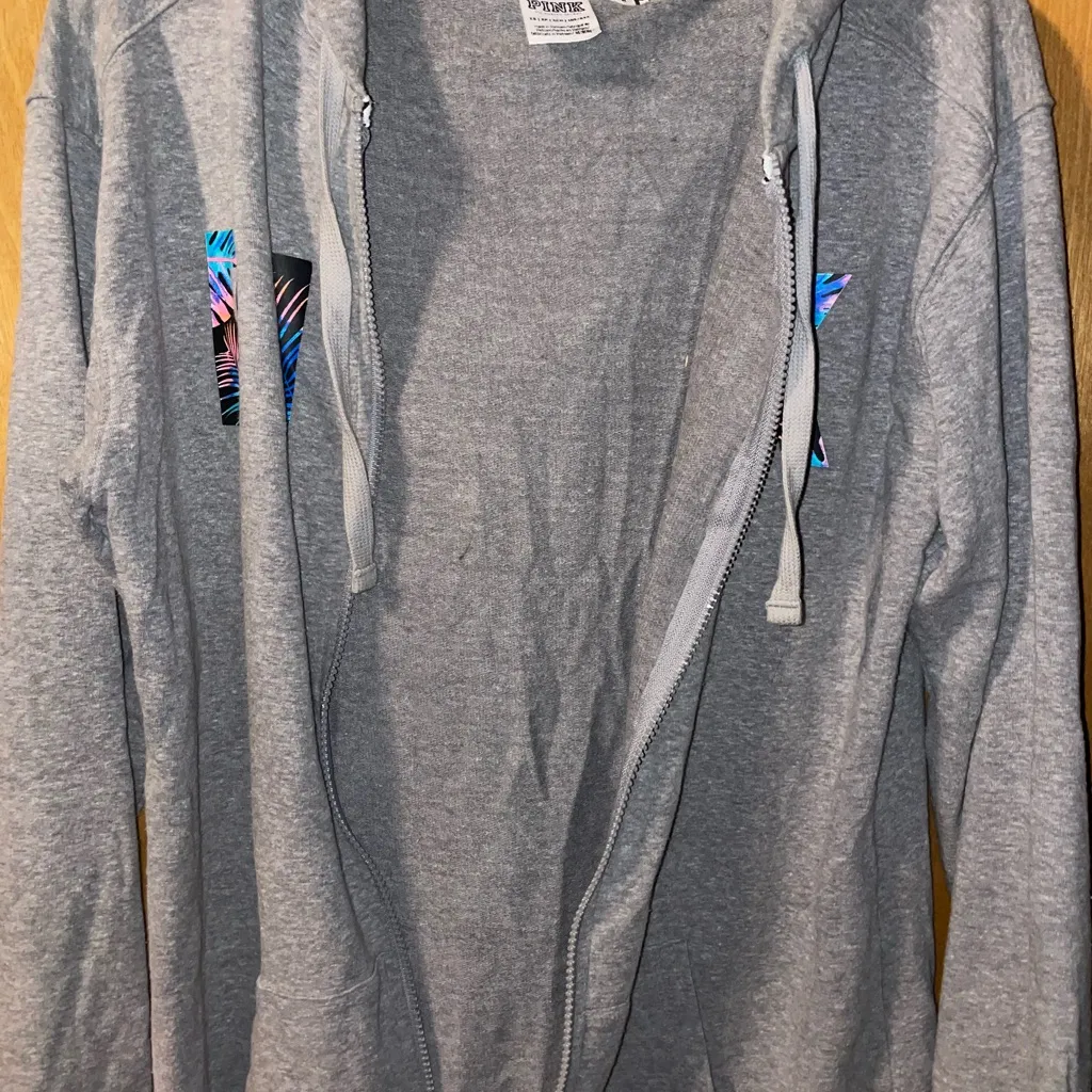 Victoria Secret PINK Vintage Zip Up Hoodie - Image 7