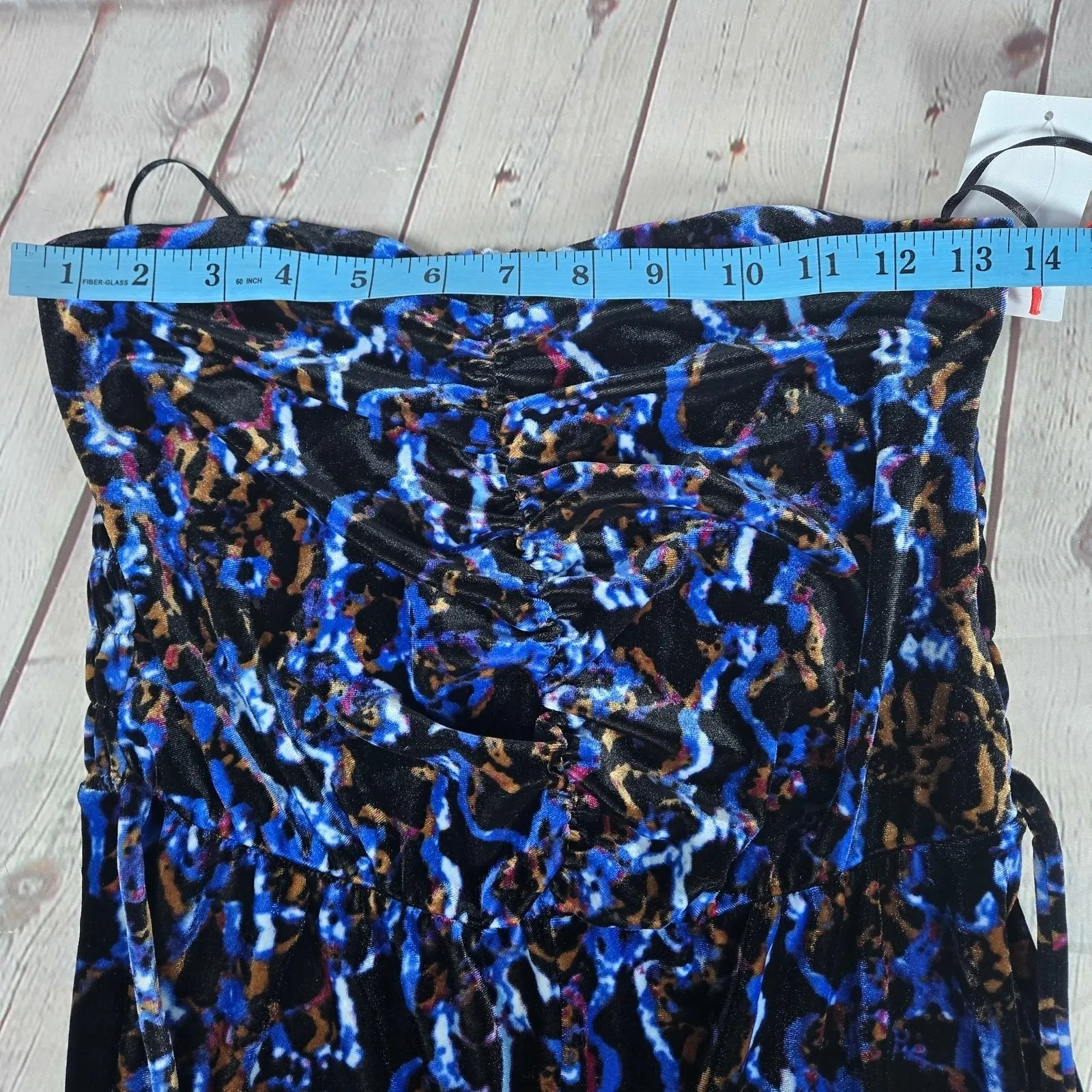 Open Edit Velour Strapless Jumpsuit S‎ NWT - Image 10