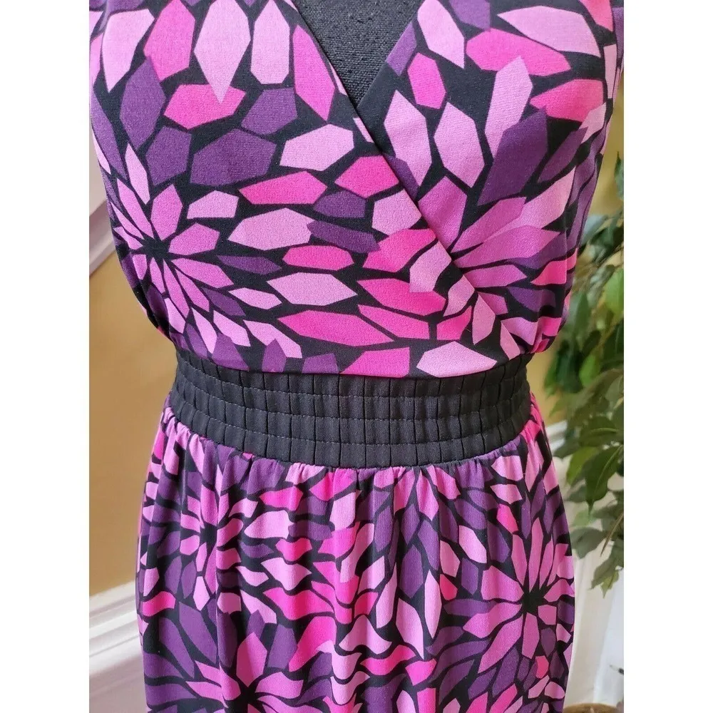 Apt. 9 Floral Print Sleeveless Dress SZ PXL - Image 4