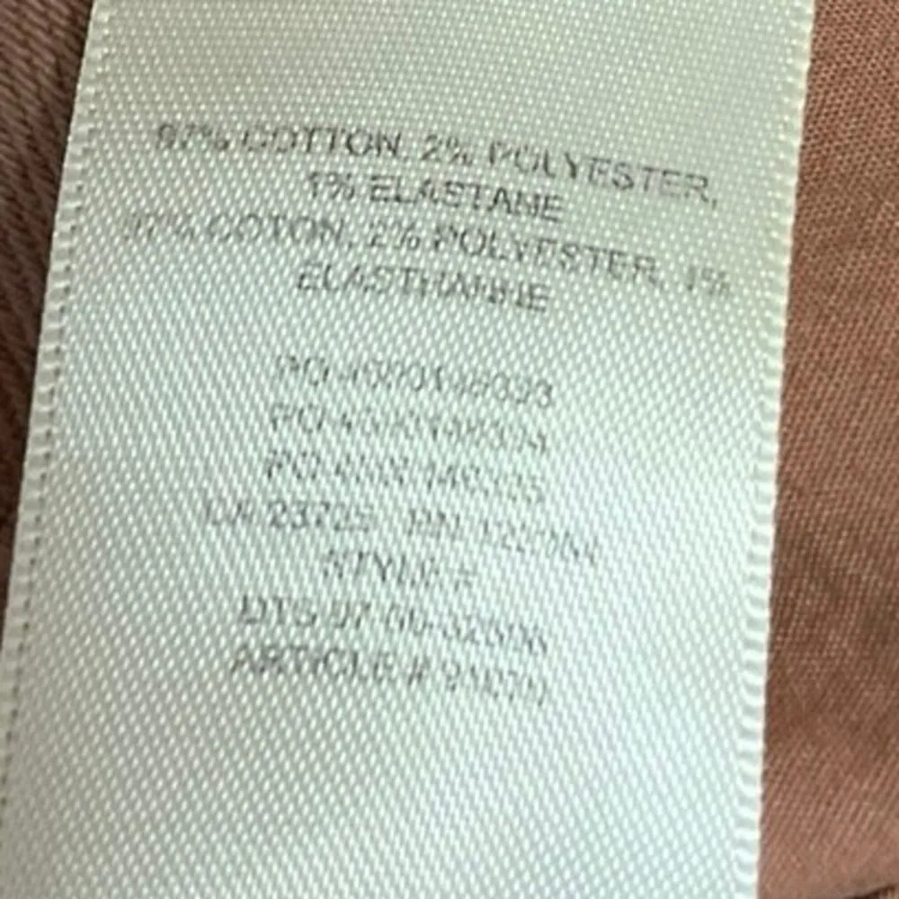 Aritzia Wilfred Free Tan Straight Leg High Rise Cropped Casual Pants Size 0 - Image 5