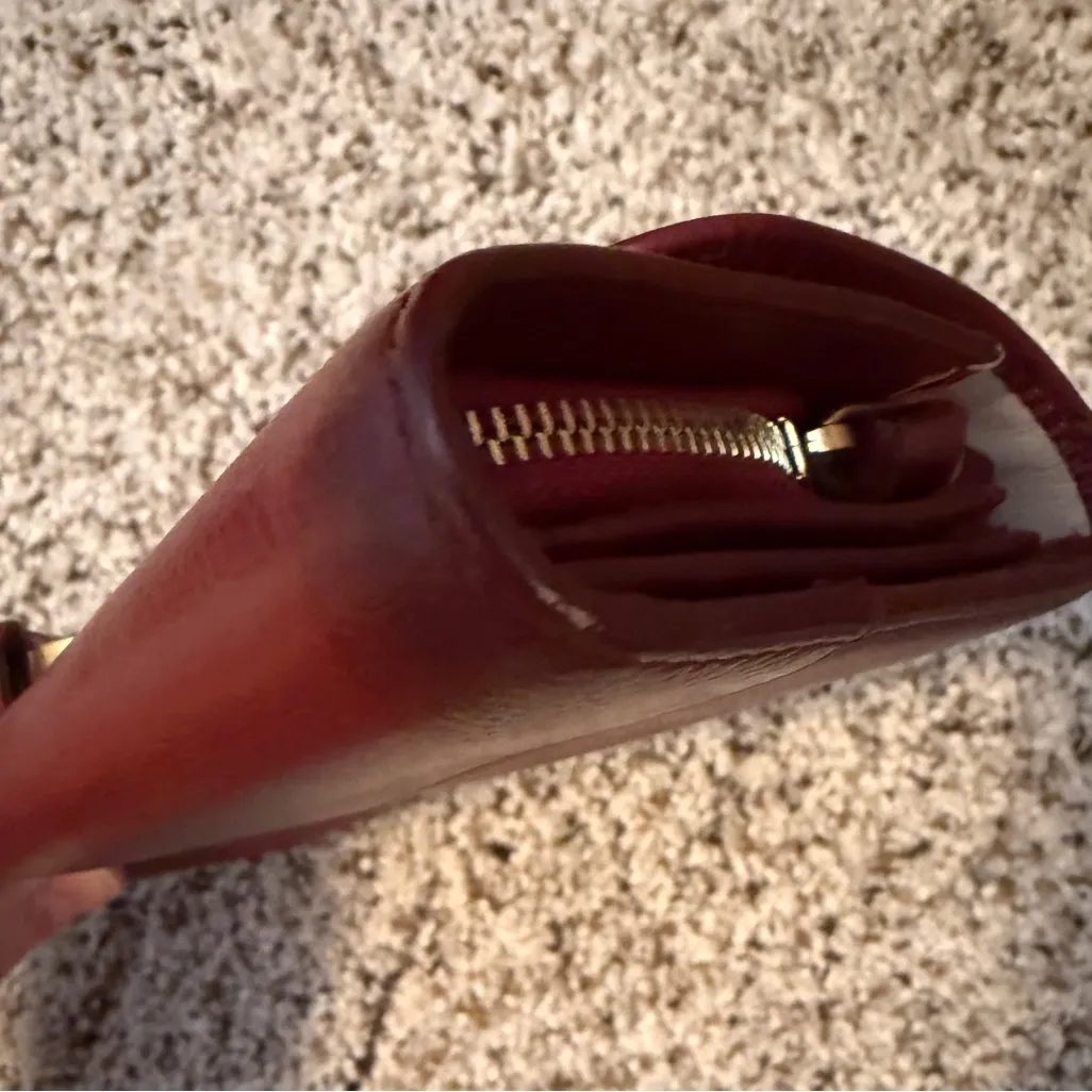Chloé Wine Red Wallet - Image 5