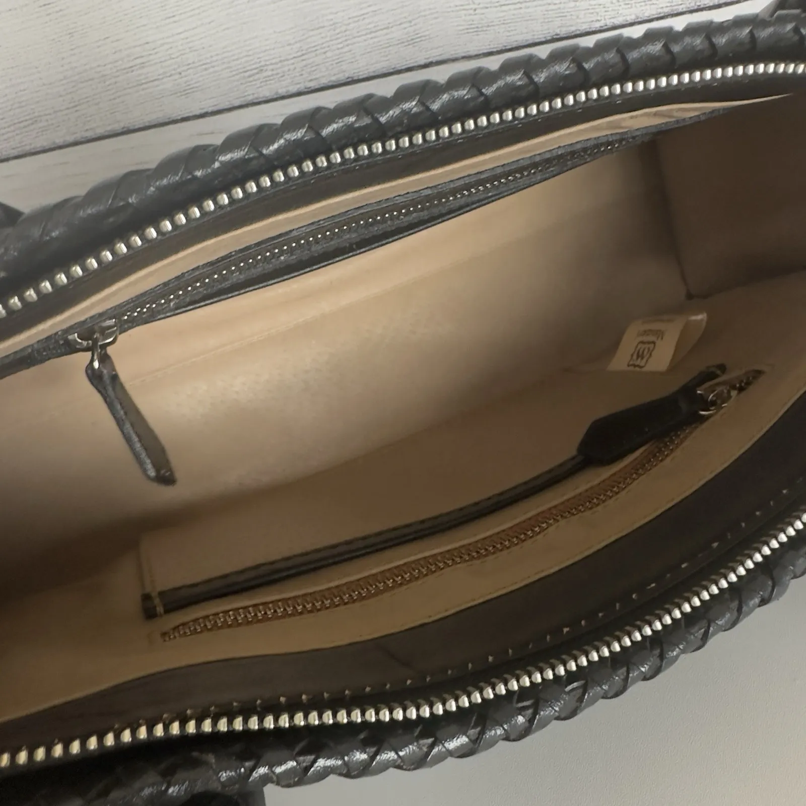 Mauzari Sayulita Black Hand Tooled Shoulder Bag 100% Genuine‎ Leather Western - Image 7