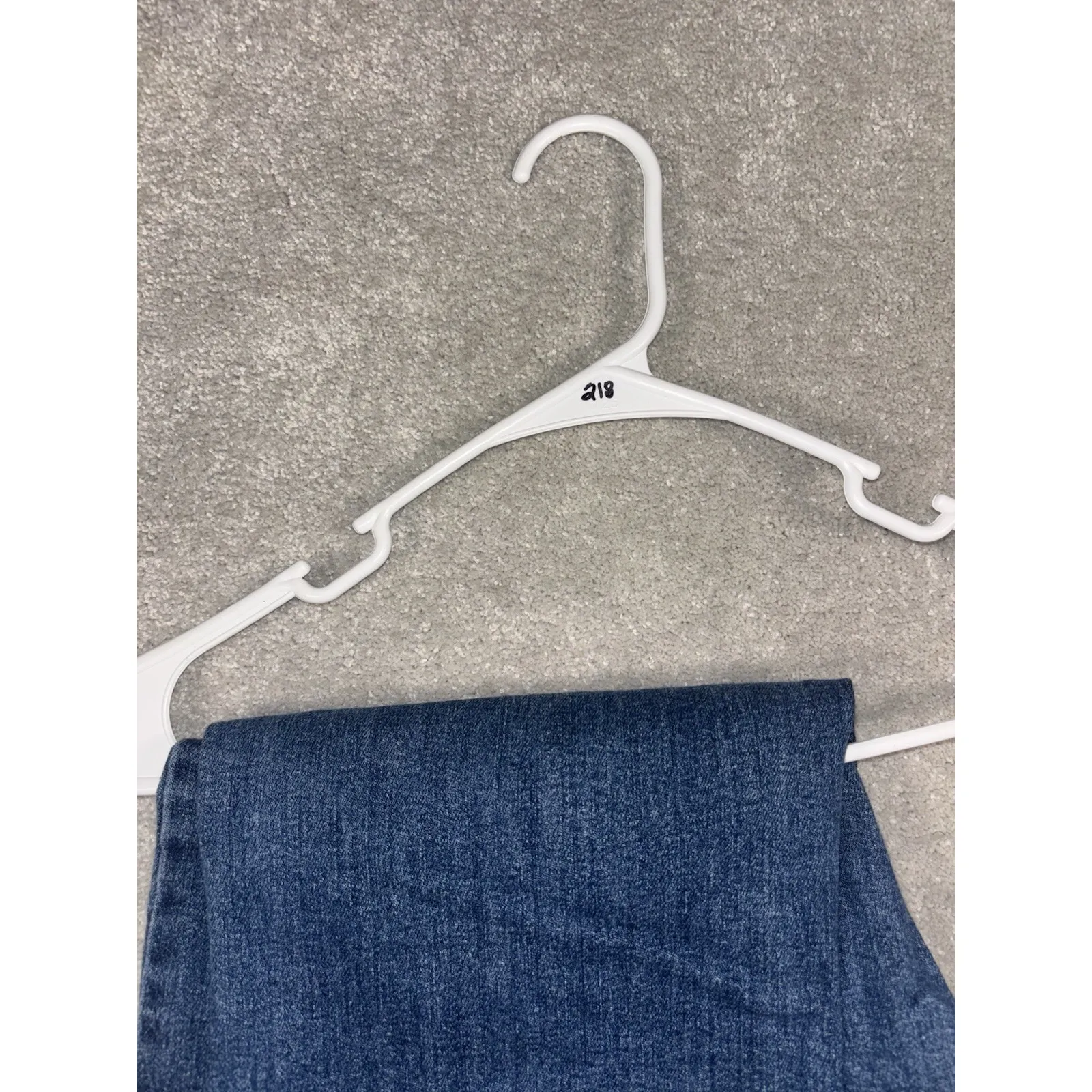 risen patchwork jeans ankle‎ flare raw hem size 32/15 Blue - Image 11