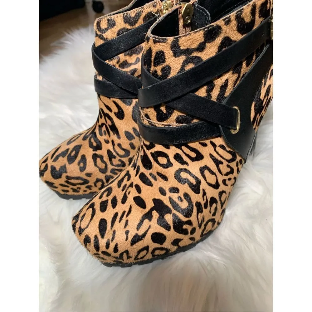 Guess leopard print heels size 7 - Image 2