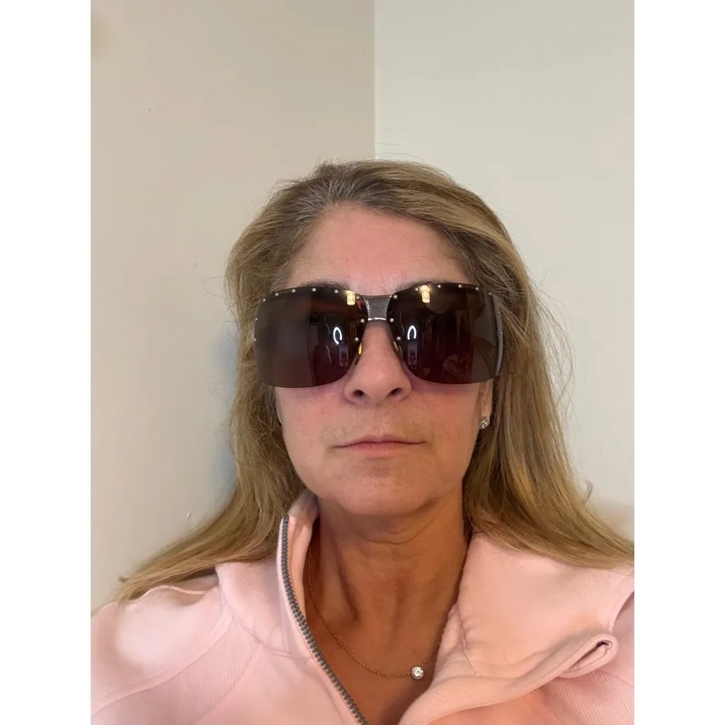 Gucci GG 1819/S BLKP0 71 10 115 Signature Shield Designer Unisex Sunglasses Y2K - Image 10