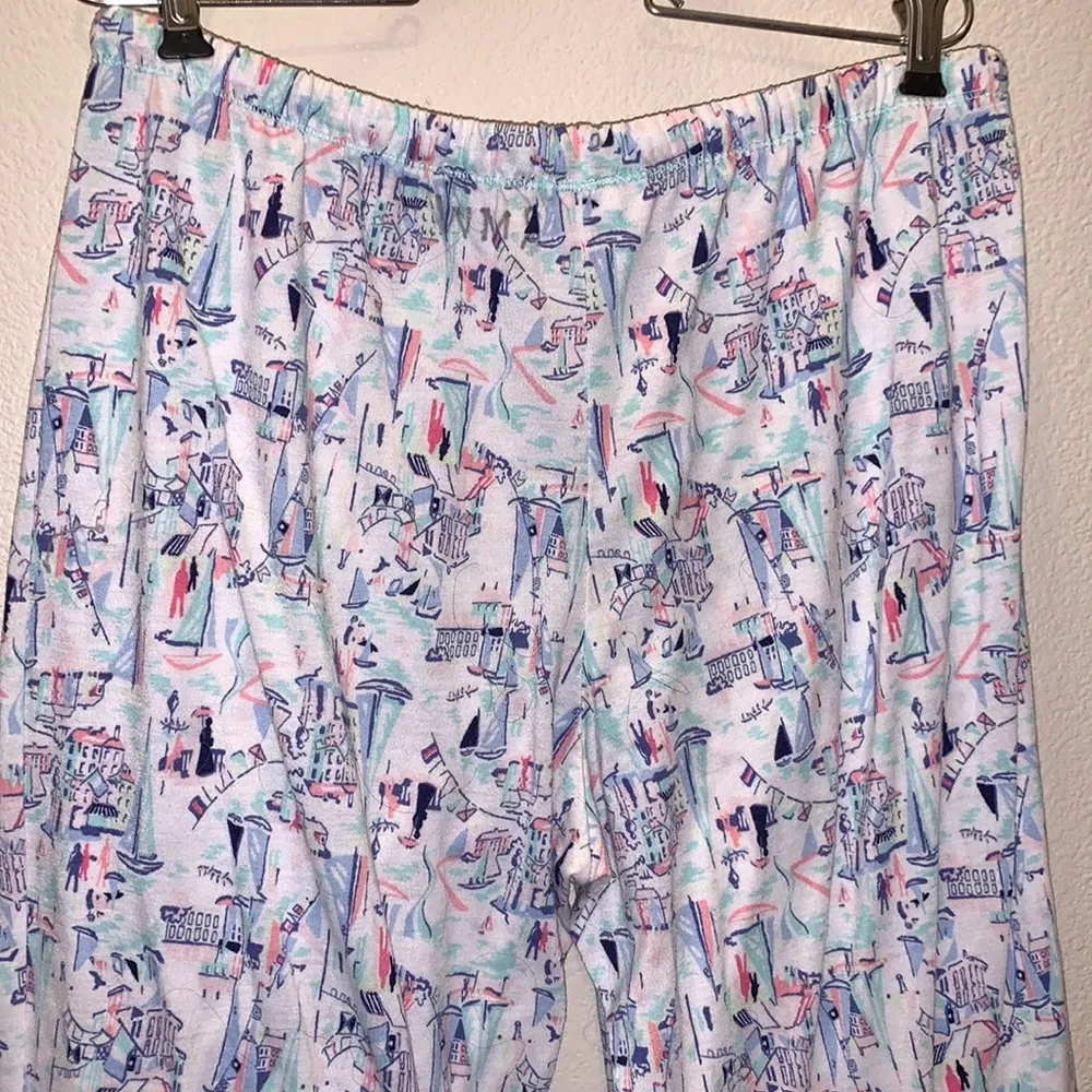 Adonna lighthouse nautical beach capri pajama pants - Image 6